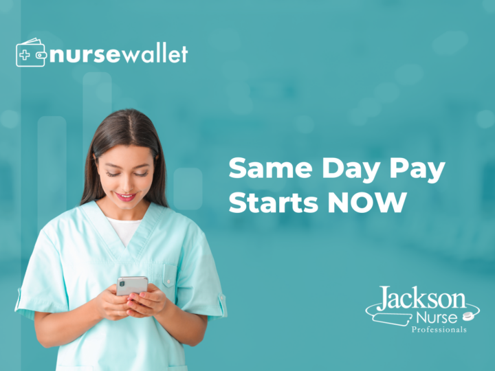 nurse wallet ad same day pay