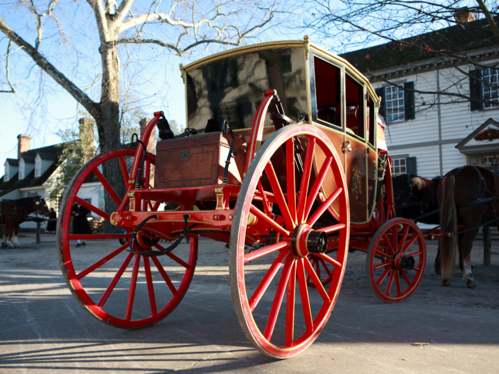 horse and buggy colonial williamsburg