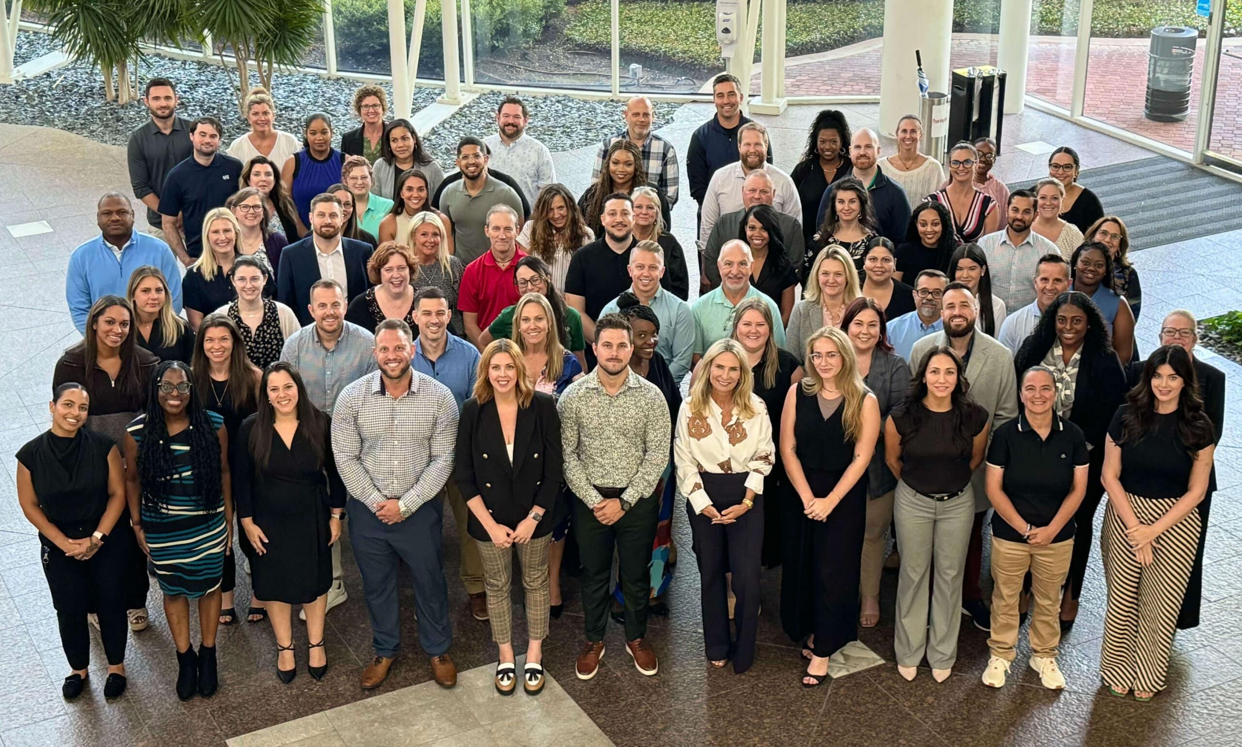 group of JNP employees
